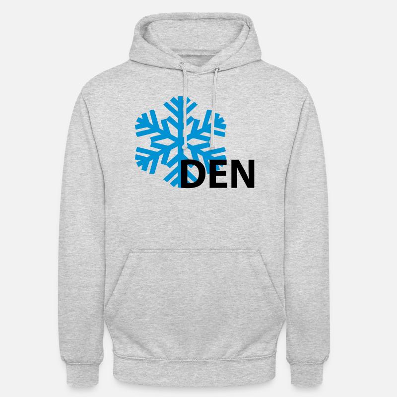 Snowden - Felpa con cappuccio unisex - grigio chiaro melange