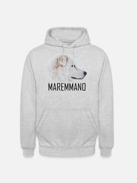 MAREMMANO ABRUZZESE - Unisex Hoodie - light heather grey