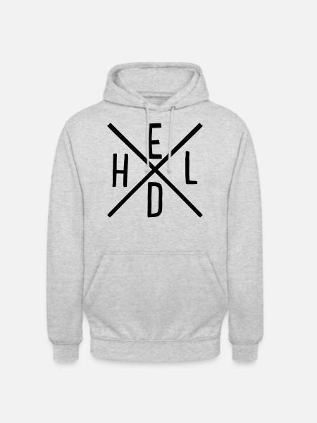hero - Unisex Hoodie - light heather grey