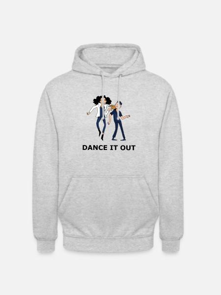 Dance it out - Unisex Hoodie - light heather grey