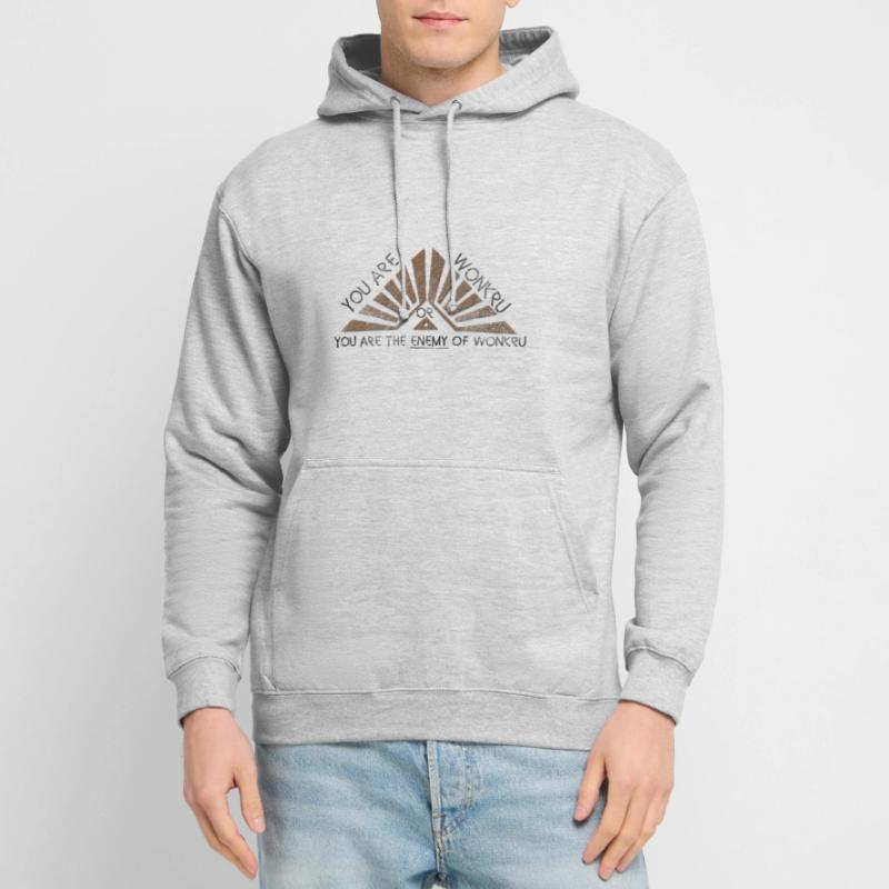 Sie gewinnen oder Sie sind der Feind von Wonkru Unisex Hoodie