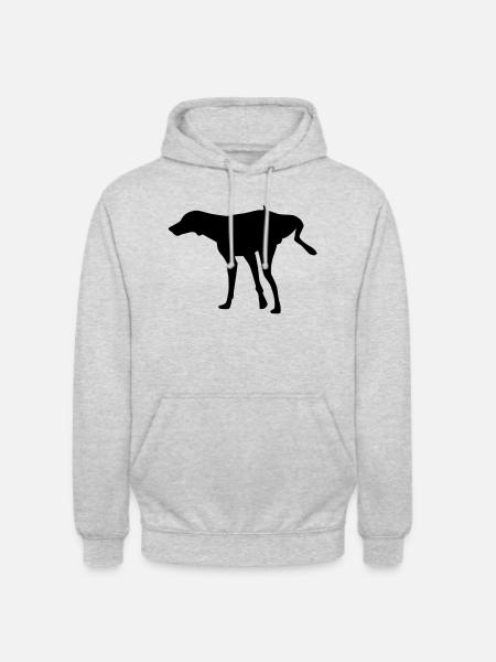 Stehpinkler - Unisex Hoodie - Hellgrau meliert