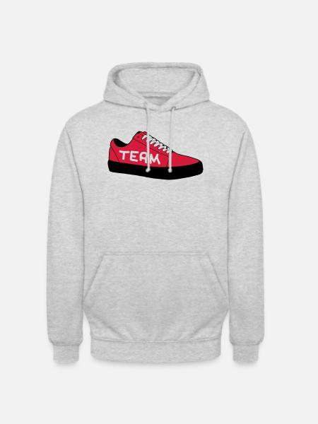 sneaker__team - Unisex Hoodie - light heather grey