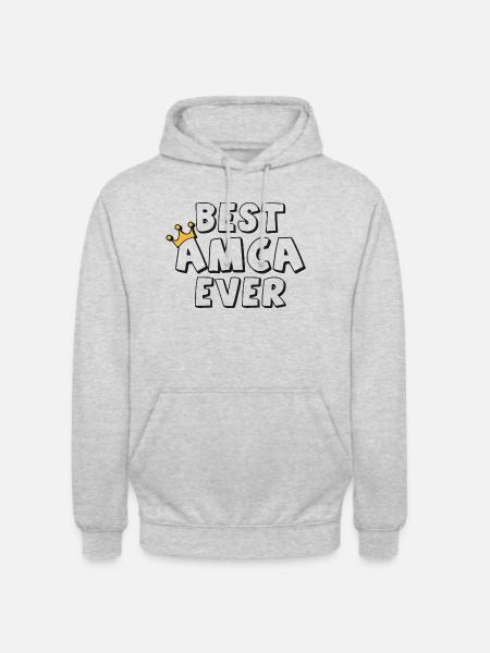 Best Amca Ever - Unisex Hoodie - light heather grey