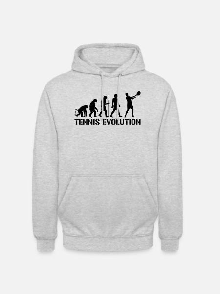 Evolution Tennis - Unisex Hoodie - light heather grey