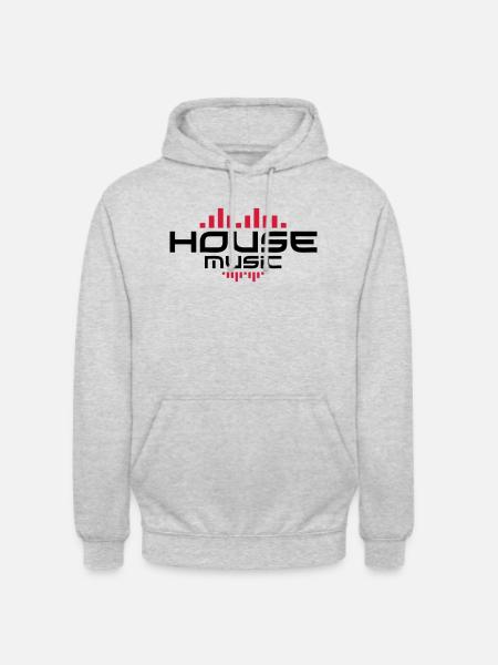 House Music - Unisex Hoodie - light heather grey