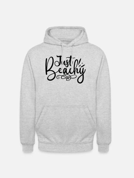 Just Beachy - Unisex Hoodie - light heather grey