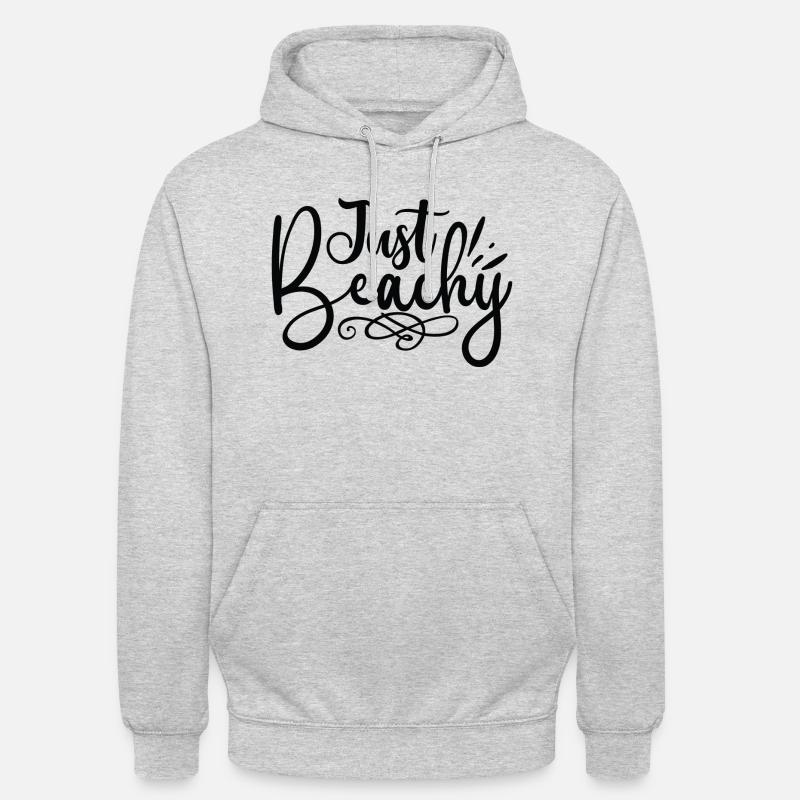 Just Beachy - Unisex Hoodie - light heather grey