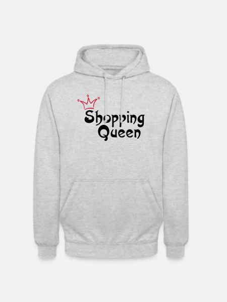 SHOPPING QUEEN - Unisex Hoodie - light heather grey
