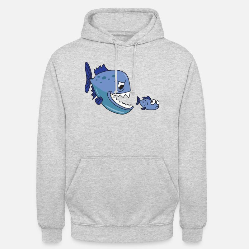 caribe - Sudadera con capucha unisex - gris claro jaspeado
