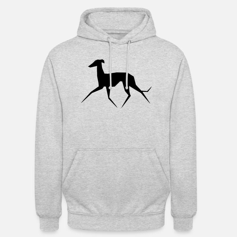 lévier - Sweat-shirt à capuche unisexe - gris clair chiné