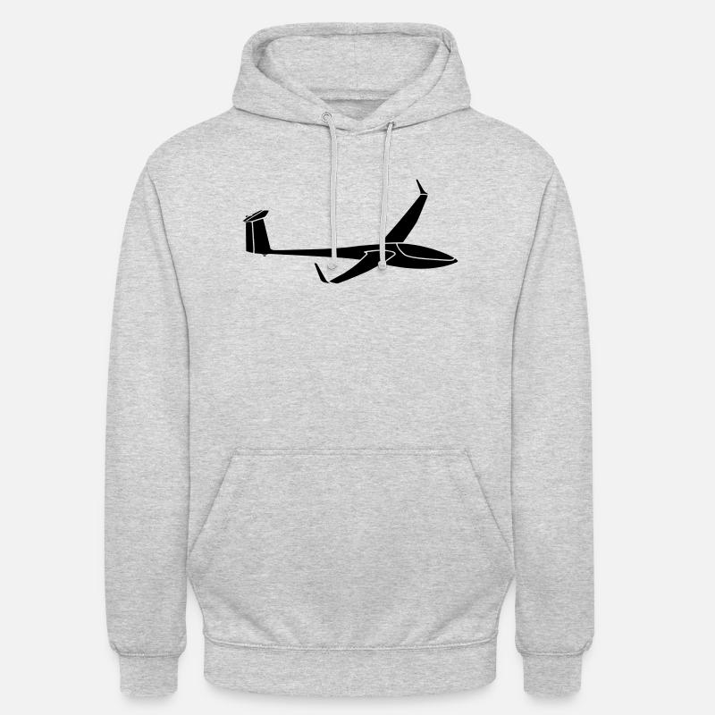Glider "DG808" glider glider - Unisex Hoodie - light heather grey