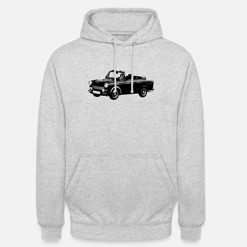  601 Décapotable - Sweat-shirt à capuche unisexe - gris clair chiné
