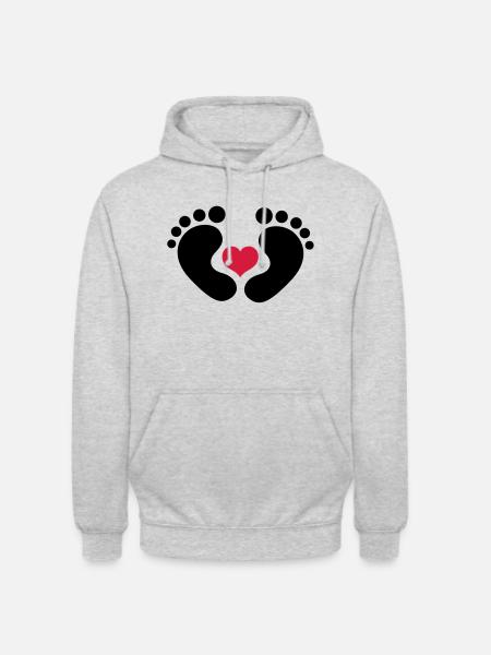 baby - Unisex Hoodie - light heather grey