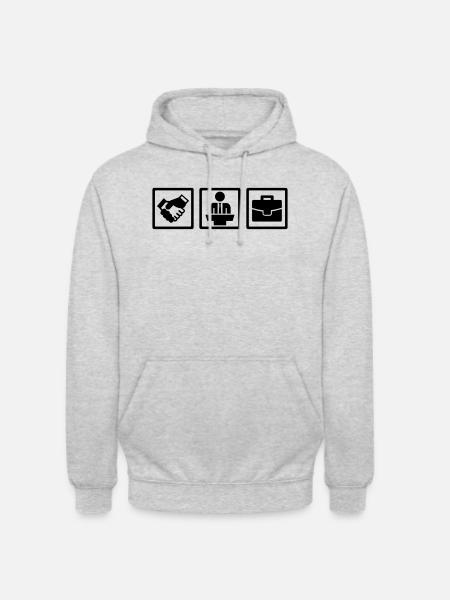 Politician - Unisex Hoodie - light heather grey