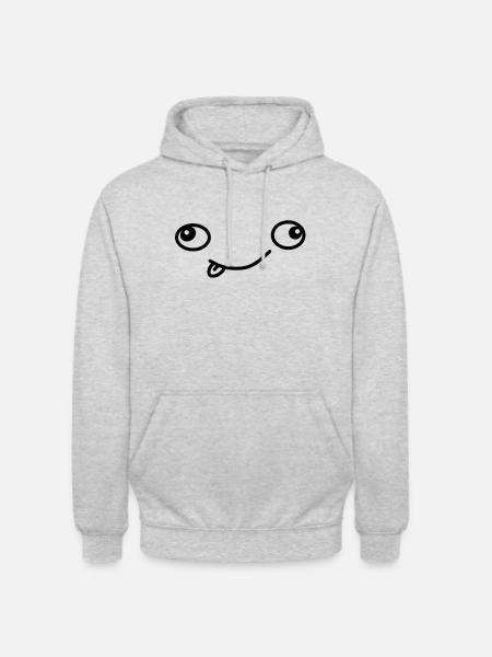 Funny playful - Unisex Hoodie - light heather grey