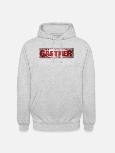 Gardener by profession - Unisex Hoodie - light heather grey