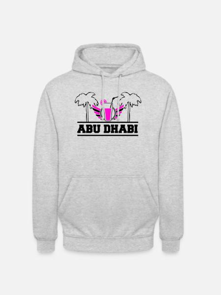 Abu Dhabi - Unisex Hoodie - light heather grey