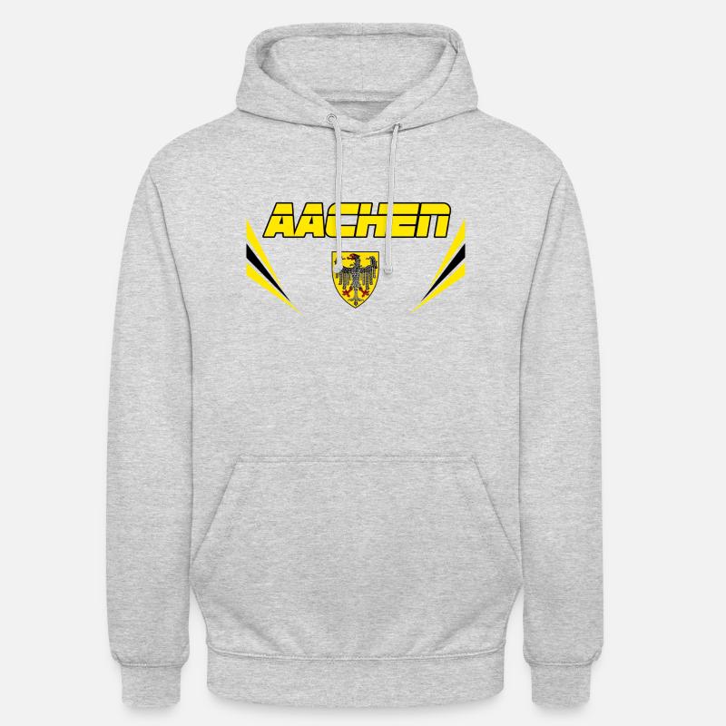 Aachen Vector - Unisex Hoodie - Hellgrau meliert