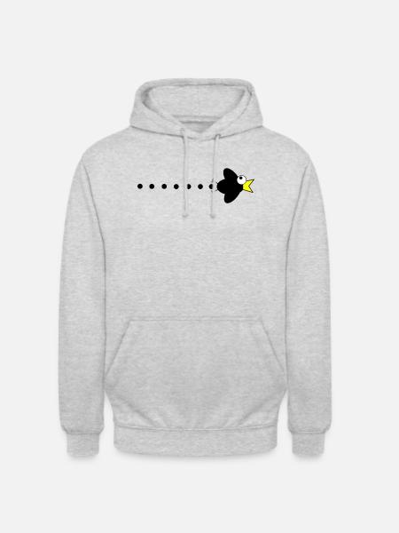 Raven manga - Unisex Hoodie - light heather grey