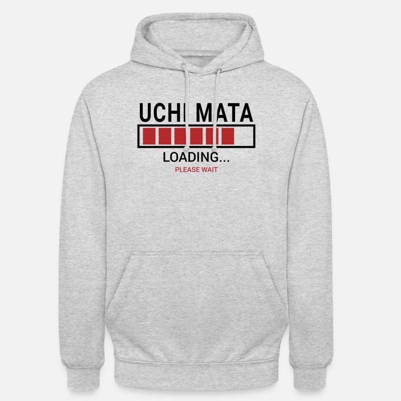 Uchi Mata loading ... please wait - Unisex Hoodie - light heather grey