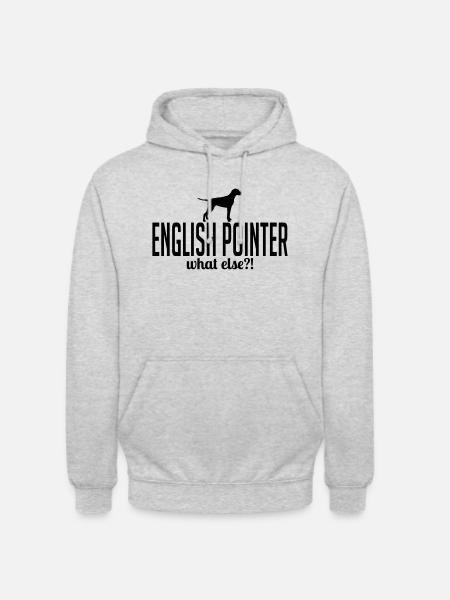 ENGLISH POINTER what else - Unisex Hoodie - light heather grey