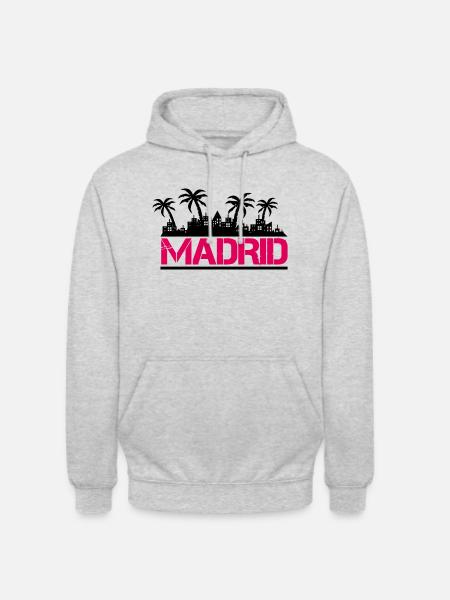 Madrid - Unisex Hoodie - light heather grey