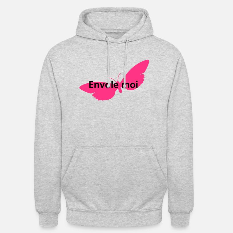 envole_moi - Unisex Hoodie - light heather grey