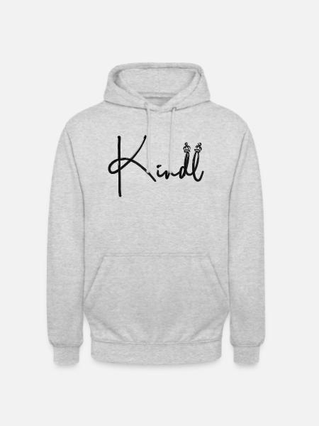 Münchner Kindl - Unisex Hoodie - Hellgrau meliert