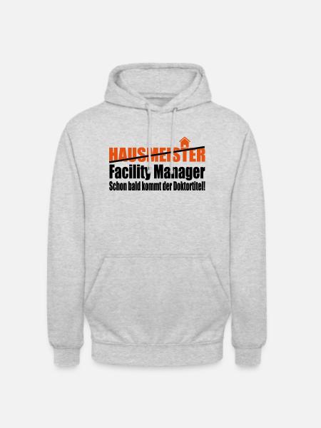 janitor - Unisex Hoodie - light heather grey
