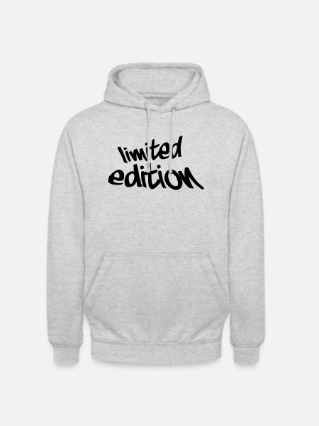Limited Edition Graffiti Design - Sweat-shirt à capuche unisexe - gris clair chiné