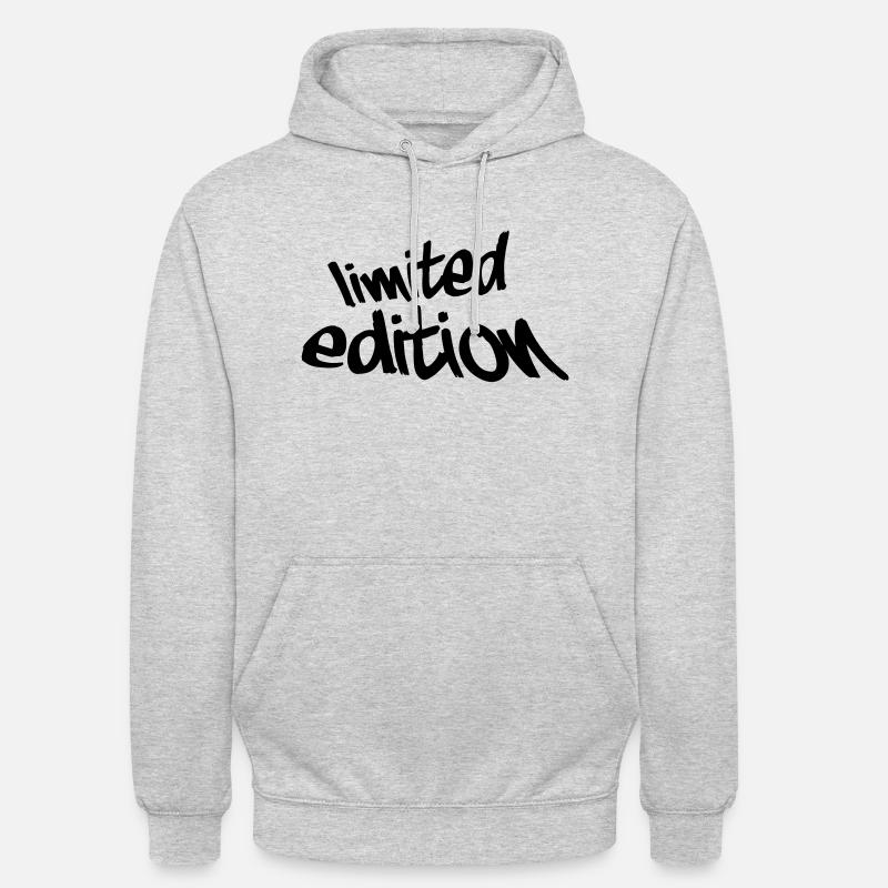 Limited Edition Graffiti Design - Sweat-shirt à capuche unisexe - gris clair chiné