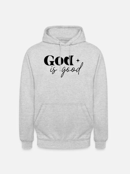 God is good - Unisex Hoodie - light heather grey