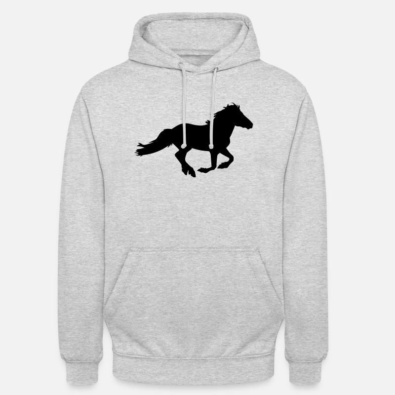 Isländer Express - Unisex Hoodie - Hellgrau meliert