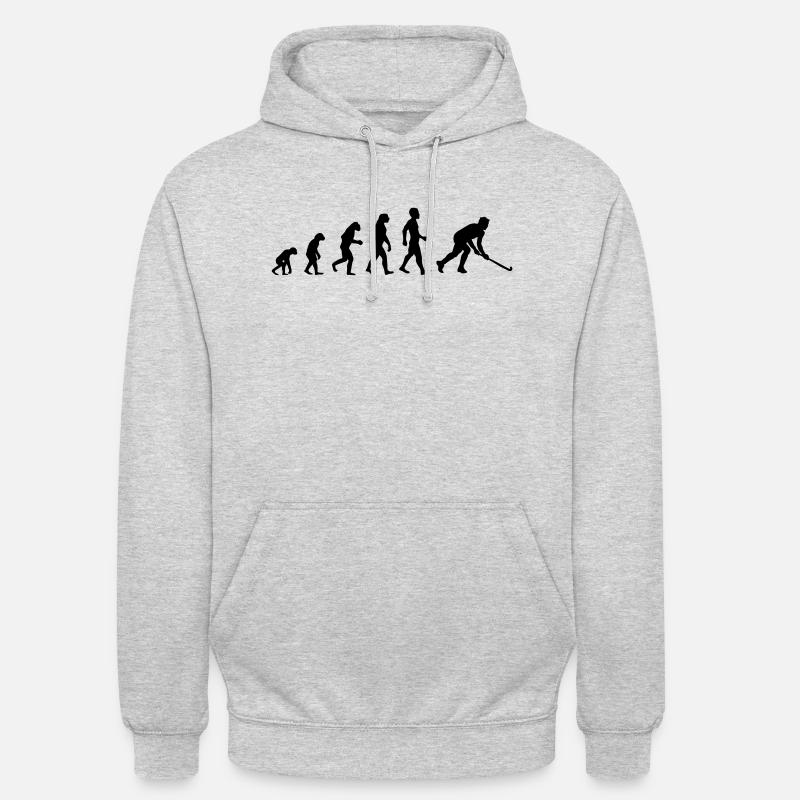 Evolution Hockey - Unisex Hoodie - light heather grey