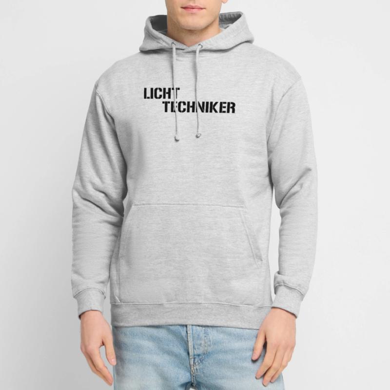 technicien éclairage Sweat-shirt à capuche unisexe