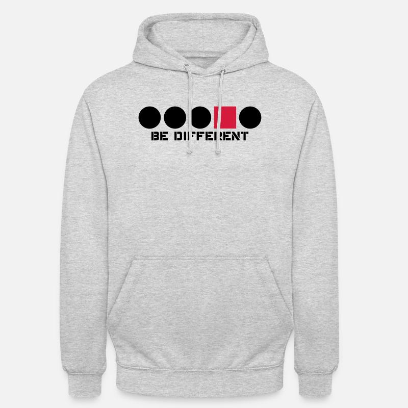 Rectangle circular shape Anders edges Angular Be D Unisex Hoodie