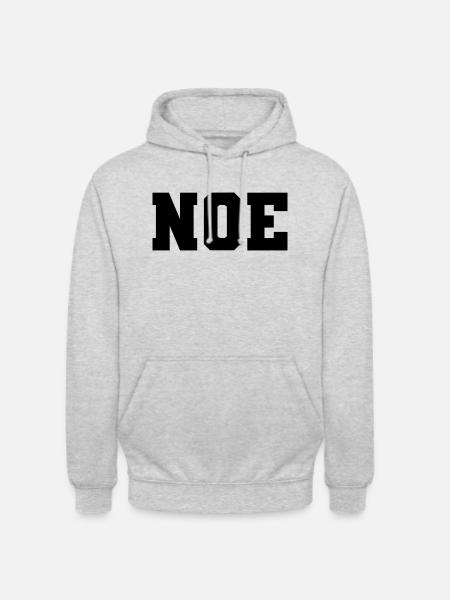 Name - Noe - Unisex Hoodie - light heather grey