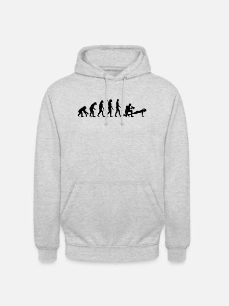 Fitness trainer - Unisex Hoodie - light heather grey