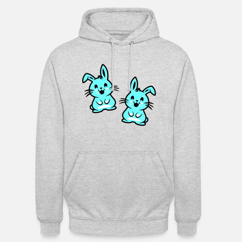 Easter Bunny Easter - Unisex Hoodie - light heather grey