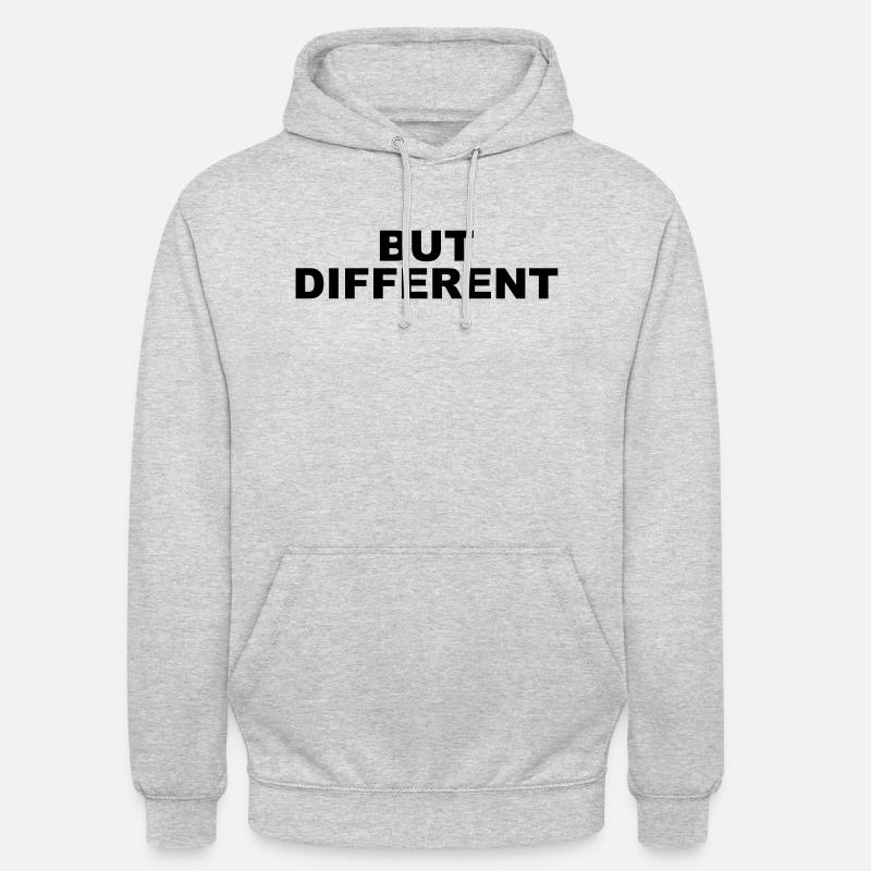 Same Same but different - Unisex Hoodie - Hellgrau meliert