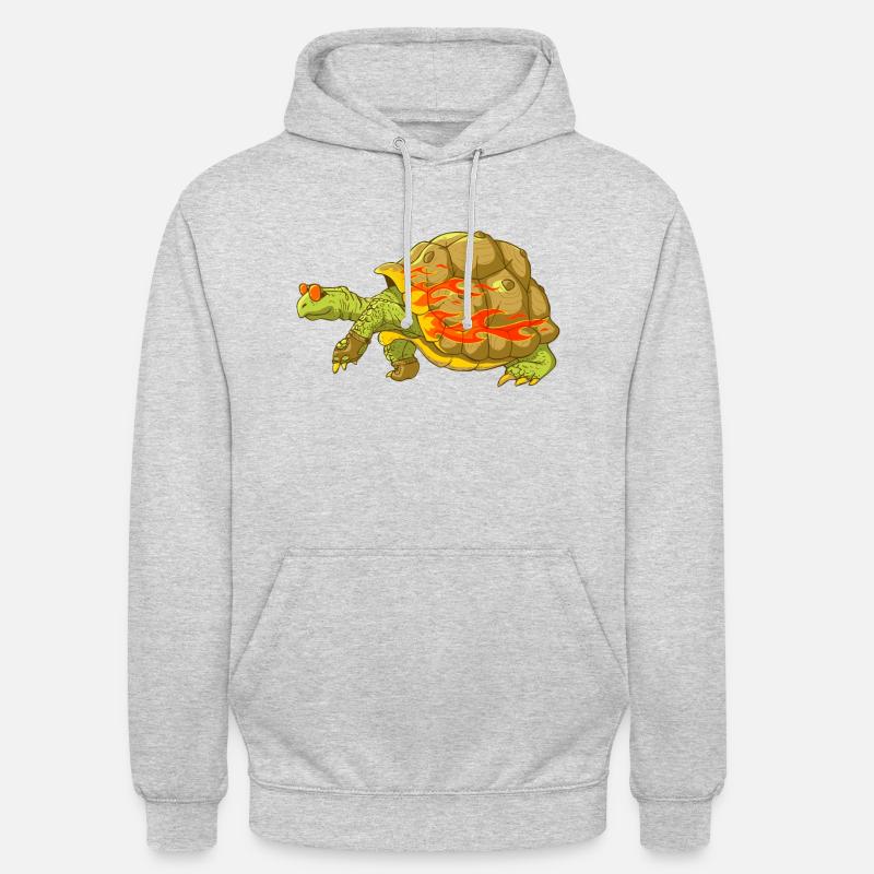 Teilen Sie den Wind - Unisex Hoodie - Hellgrau meliert