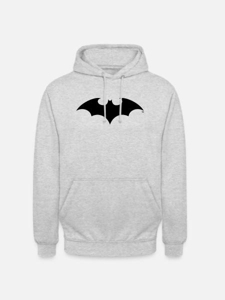 Batman Logo Classic Black - Unisex Hoodie - light heather grey