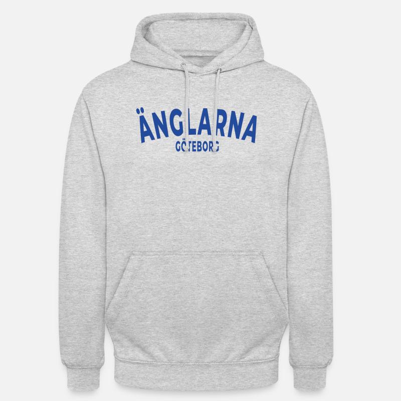 Änglarna Göteborg - Luvtröja unisex - ljusgråmelerad