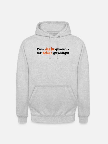 Judo - Unisex Hoodie - Hellgrau meliert