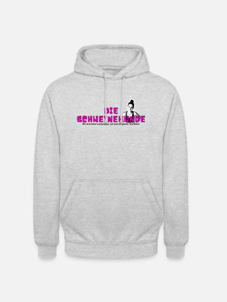 dieSchweinehunde - Unisex Hoodie - Hellgrau meliert