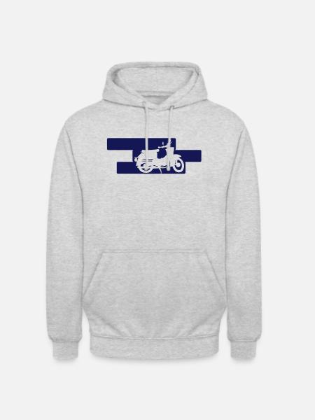 Schwalbe KR50 - Unisex Hoodie - Hellgrau meliert