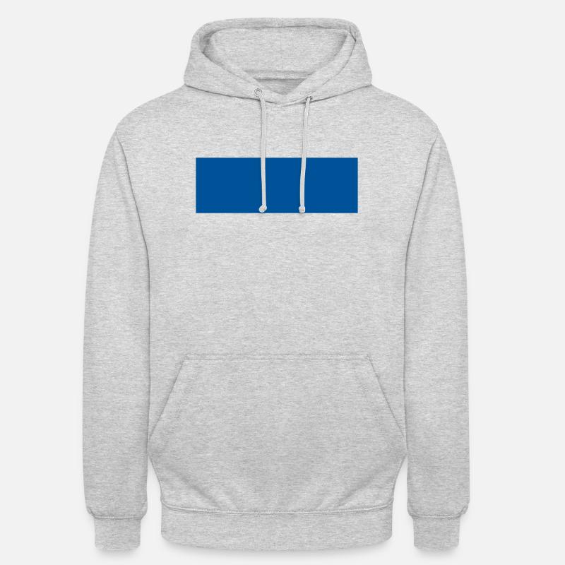 Rectangle - Sweat-shirt à capuche unisexe - gris clair chiné