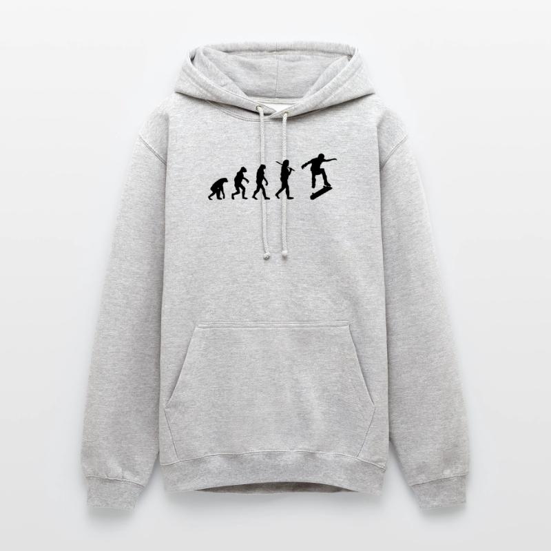 Evolution skate Sweat-shirt à capuche unisexe