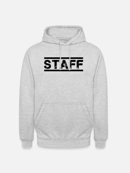 Staff - Unisex Hoodie - light heather grey
